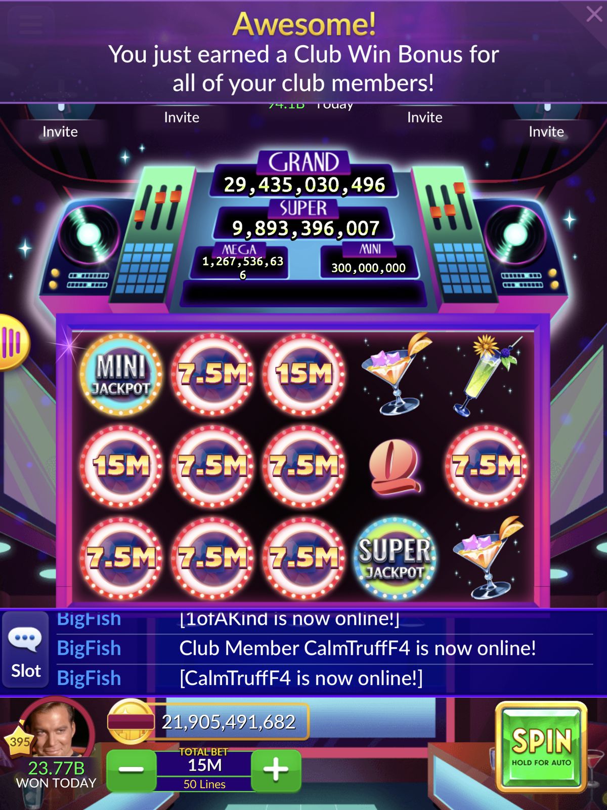 Cash VIP Casino game